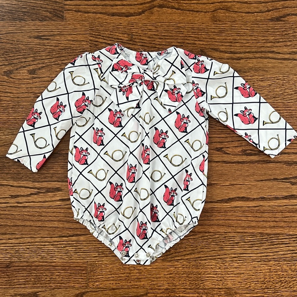 The Beaufort Bonnet Company TBBC fox blouse